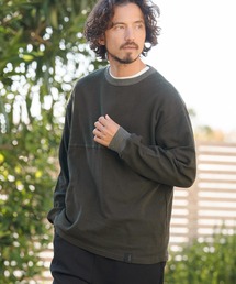 CAMBIO | mlt5520- KANOKO Sweat Long Sleeve Cut sew カットソー(PF-261-012)(Tシャツ/カットソー)
