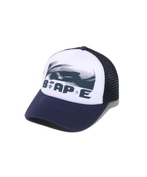 A BATHING APE｜アベイシングエイプの帽子（ブルー・ネイビー/青色系