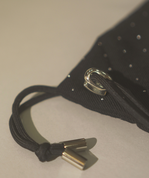 MASMARULEZ（マスマルールズ）の「[INT] Gym sack string bag _ Twilight black（バックパック/リュック・レディース・ブラック・FREE）」の7枚目の写真