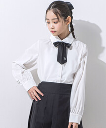 ZIDDY | 【 ニコ☆プチ 掲載 】リボン付きブラウス(130~160cm)(シャツ/ブラウス)