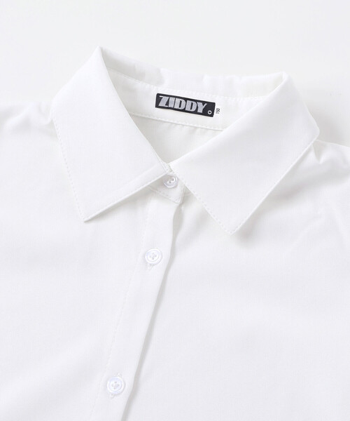 ZIDDY(ジディ)の「【 ニコ☆プチ 掲載 】リボン付きブラウス(130~160cm)(シャツ/ブラウス・キッズ・ブルー/ホワイト・150cm/140cm/130cm/FREE)」の11枚目の写真