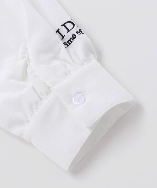 ZIDDY(ジディ)の「【 ニコ☆プチ 掲載 】リボン付きブラウス(130~160cm)(シャツ/ブラウス・キッズ・ブルー/ホワイト・150cm/140cm/130cm/FREE)」の13枚目の写真