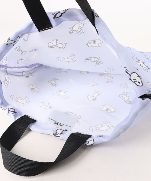 PEANUTS（ピーナッツ）の「PEANUTS SNOOPY（ピーナッツ スヌーピー）キャラクタープリントナップサック/リュックサック（バックパック/リュック・レディース・パープル/グレー/サックスブルー/ブラック/ピンク・FREE）」の12枚目の写真