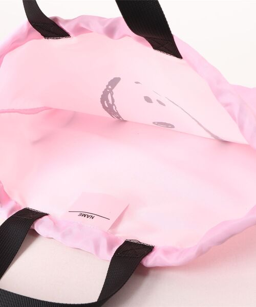 PEANUTS（ピーナッツ）の「PEANUTS SNOOPY（ピーナッツ スヌーピー）キャラクタープリントナップサック/リュックサック（バックパック/リュック・レディース・パープル/グレー/サックスブルー/ブラック/ピンク・FREE）」の13枚目の写真