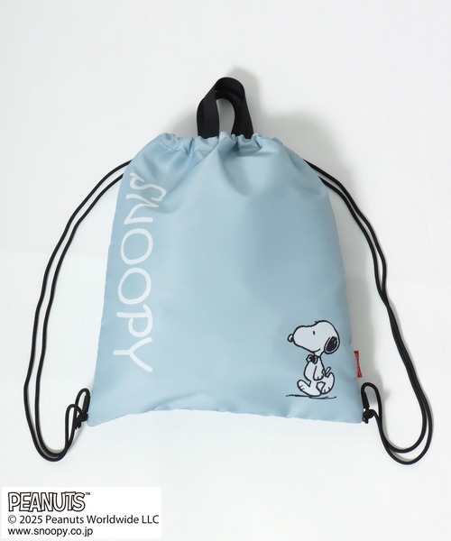 PEANUTS(ピーナッツ)の「PEANUTS SNOOPY(ピーナッツ スヌーピー)キャラクタープリントナップサック/リュックサック(バックパック/リュック・レディース・パープル/グレー/サックスブルー/ブラック/ピンク・FREE)」の17枚目の写真
