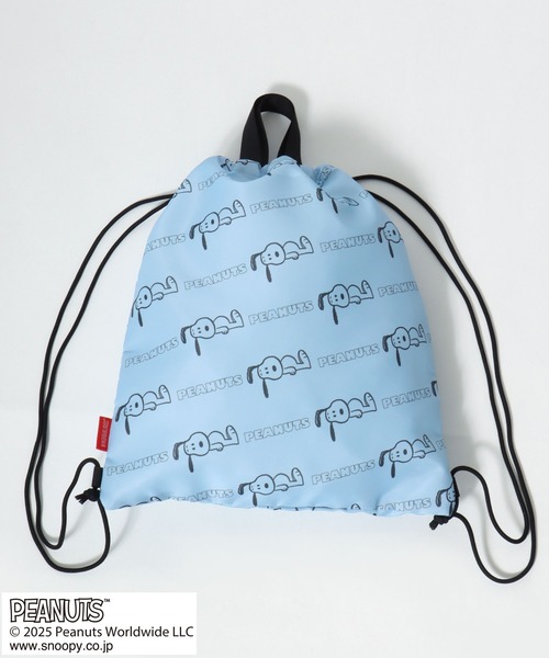 PEANUTS(ピーナッツ)の「PEANUTS SNOOPY(ピーナッツ スヌーピー)キャラクタープリントナップサック/リュックサック(バックパック/リュック・レディース・パープル/グレー/サックスブルー/ブラック/ピンク・FREE)」の21枚目の写真