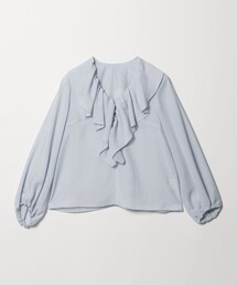 EMMEL REFINES | ＜EMMEL REFINES＞EM スパンボイル フリル ブラウス(シャツ/ブラウス)
