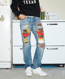 HYSTERIC GLAMOUR | RZS加工デニム ストレートPT(デニムパンツ)