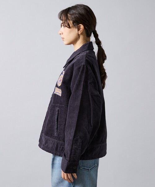 THRIFTY LOOK(スリフティールック)の「【THRIFTY LOOK スリフティルック】 FFA JACKET/ファーマーズジャケット/ユニセックス(ブルゾン・メンズ・ホワイト/ネイビー・M/L)」の5枚目の写真