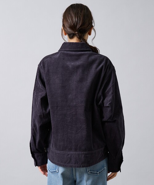 THRIFTY LOOK(スリフティールック)の「【THRIFTY LOOK スリフティルック】 FFA JACKET/ファーマーズジャケット/ユニセックス(ブルゾン・メンズ・ホワイト/ネイビー・M/L)」の6枚目の写真