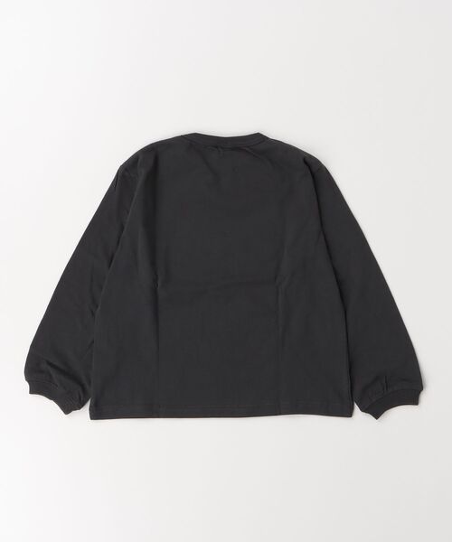 A BAG OF CHIPS(アバッグオブチップス)の「zero standard/ゼロスタンダード ENJOYロングTシャツ(Tシャツ/カットソー・キッズ・オフホワイト/チャコールグレー/レッド・100cm/110cm/120cm/130cm/140cm/150cm/160cm)」の4枚目の写真