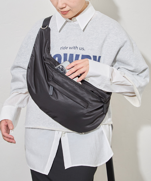 NOMADIS(ノマディス)の「【NOMADIS/ノマディス】 SLINGO(ショルダーバッグ・レディース・ブラック/ブラウン・FREE)」の4枚目の写真