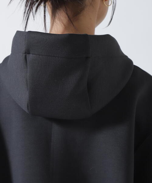 upperhights(アッパーハイツ)の「upper hights(アッパーハイツ)THE FLAG HOODIE(パーカー・レディース・ホワイト/チャコールグレー・F)」の7枚目の写真
