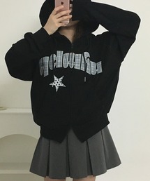 FUNALIVE（ファンアライブ）の「JUNGLE STORM チェックワッペンZIPパーカー（パーカー）」