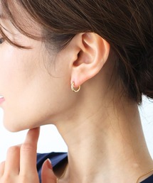 Rennet（レネット）の「【金属アレルギー対応】シンプルフープピアス（ピアス（両耳用））」