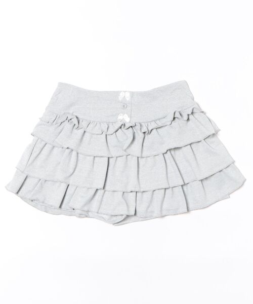 WEGO(ウィゴー)の「WEGO/インナーパンツ付きフリルショートパンツ(その他パンツ・レディース・グレー/ブラック・MEDIUM/LARGE)」の5枚目の写真