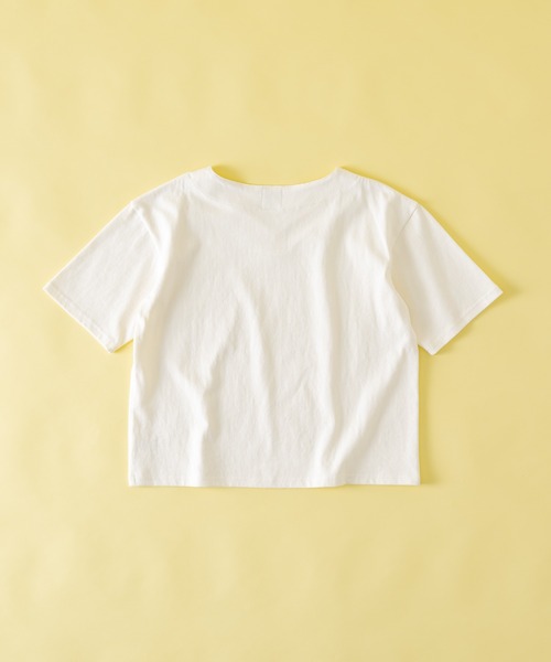 Zooodle(ズードル)の「Key neck T-shirt - キーネックTシャツ -(Tシャツ/カットソー・メンズ・チャコールグレー/ホワイト・MEDIUM/LARGE)」の15枚目の写真
