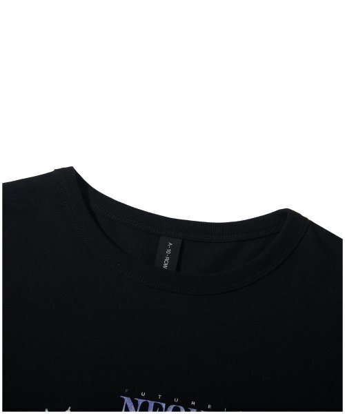 ATTENTIONROW（アテンションロー）の「22SS07AT007スケルトンプリントレギュラーオーバーフィット半袖（ブラック）（Tシャツ/カットソー・メンズ・その他・1）」の2枚目の写真