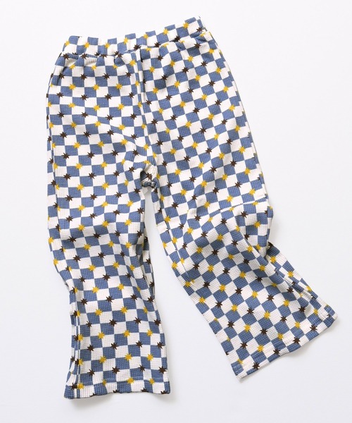 LSP WOW（エルエスピーワオ）の「【LSP WOW!】weekly food 9分丈イージーパンツ（その他パンツ・キッズ・ブルー/ライトブルー/レッド/ピンク/オレンジ/チャコール/キナリ・90/100/110/120/80/130/95）」の5枚目の写真