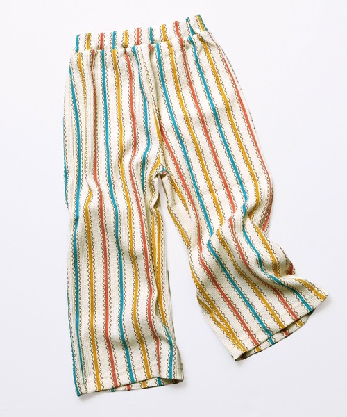 LSP WOW（エルエスピーワオ）の「【LSP WOW!】weekly food 9分丈イージーパンツ（その他パンツ・キッズ・ブルー/ライトブルー/レッド/ピンク/オレンジ/チャコール/キナリ・90/100/110/120/80/130/95）」の11枚目の写真