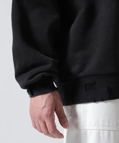 FR(13)NDS（フレンズ）の「FR(13)NDS /フレンズ/Min Cherryflag SWEAT CREW（スウェット・メンズ・ブラック/ホワイト・L/M）」の19枚目の写真