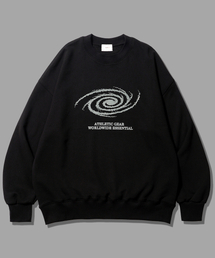 THE MILE（ザマイル）の「ブラックホール イセンシャル スウェット マンツーマン BLACK（スウェット）」