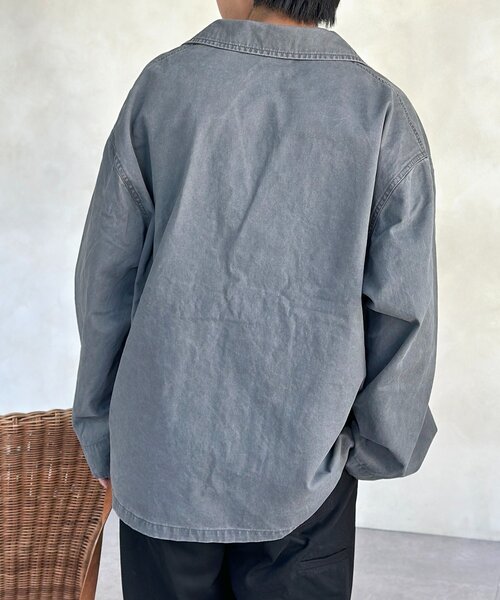 CPCM（シーピーシーエム）の「ピグメントツイルテーラードジャケット（テーラードジャケット・メンズ・グレー/ブラウン/ブラック・MEDIUM/LARGE）」の13枚目の写真