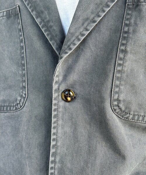 CPCM（シーピーシーエム）の「ピグメントツイルテーラードジャケット（テーラードジャケット・メンズ・グレー/ブラウン/ブラック・MEDIUM/LARGE）」の18枚目の写真