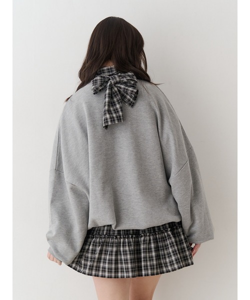 jouetie（ジュエティ）の「リボンタイフリルショルダーミニワンピース（ワンピース・レディース・レッド/ブラック・MEDIUM）」の18枚目の写真