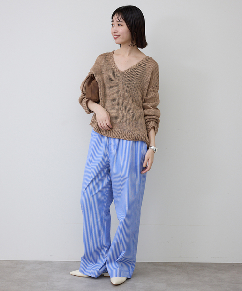 SLOBE IENA（スローブイエナ）の「SLOBE レザーフラットシューズ（その他シューズ・レディース・ブラック/アイボリー/ブラウン・22.5cm/23cm/23.5cm/24cm/24.5cm）」の17枚目の写真