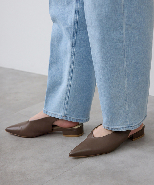 SLOBE レザーフラットシューズ（その他シューズ）｜SLOBE IENA