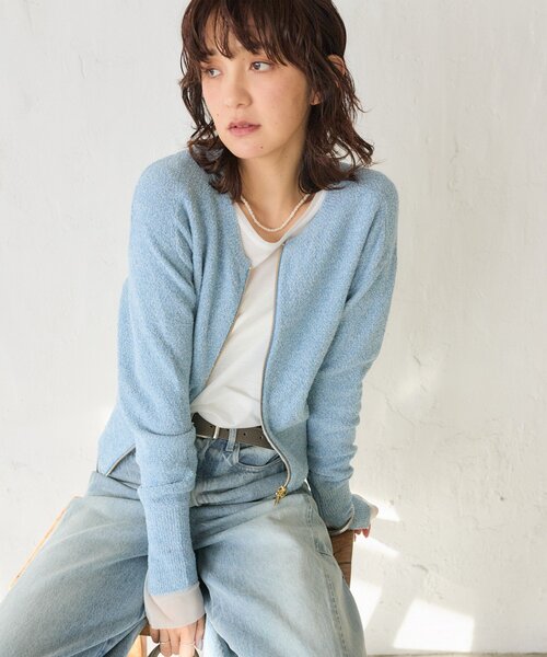 RIVE DROITE（リヴドロワ）の「【A・MONN(アモン)】SHIHOコラボレザーベルト（ベルト・レディース・ブラウン/グレー系その他/ブラック・FREE）」の6枚目の写真