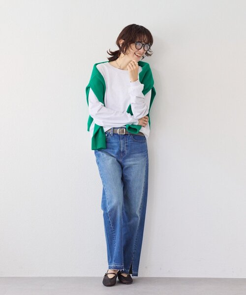 RIVE DROITE（リヴドロワ）の「【A・MONN(アモン)】SHIHOコラボレザーベルト（ベルト・レディース・ブラウン/グレー系その他/ブラック・FREE）」の12枚目の写真