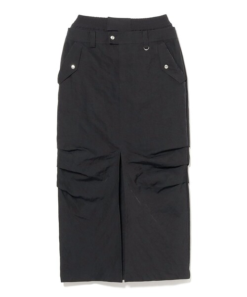 Ray BEAMS(レイビームス)の「ダブル ウエスト タック スカート(スカート・レディース・オリーブ/ブラック・1/0)」の18枚目の写真