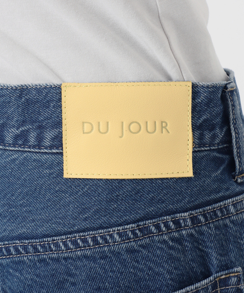 B.C STOCK(ベーセーストック)の「ウォッシャブル / DU JOUR / デュ ジュール PEG TUCK JEAN(デニムパンツ・レディース・ブルー系その他/サックスブルー・36/34/38)」の14枚目の写真
