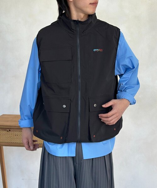 CPCM（シーピーシーエム）の「スタンドフィッシングベスト（その他アウター・メンズ・ブラック/ブルー/ネイビー/グリーン・FREE）」の9枚目の写真