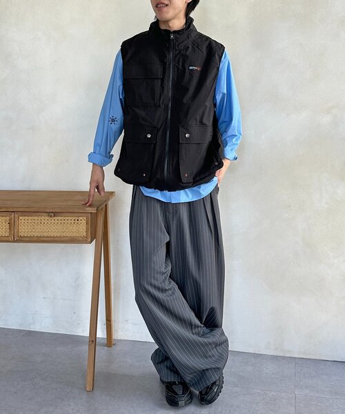 CPCM（シーピーシーエム）の「スタンドフィッシングベスト（その他アウター・メンズ・ブラック/ブルー/ネイビー/グリーン・FREE）」の10枚目の写真