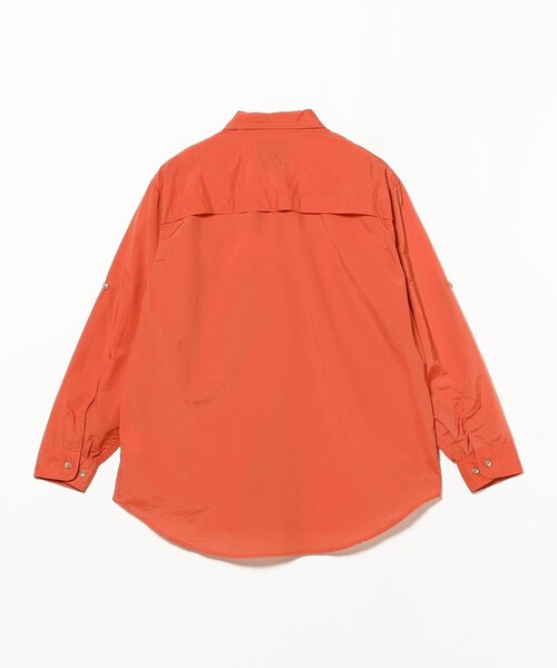 BEAMS PLUS(ビームスプラス)の「Adventure Shirt Ⅳ NYCO Rip stop Pigment Dye(シャツ/ブラウス・メンズ・ブルー/グリーン/イエロー/オレンジ・LARGE/MEDIUM/SMALL/X-LARGE)」の15枚目の写真