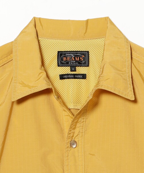 BEAMS PLUS(ビームスプラス)の「Adventure Shirt Ⅳ NYCO Rip stop Pigment Dye(シャツ/ブラウス・メンズ・ブルー/グリーン/イエロー/オレンジ・LARGE/MEDIUM/SMALL/X-LARGE)」の19枚目の写真