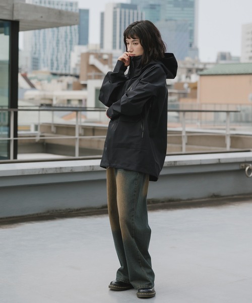 DESCENTE ALLTERRAIN（デサント　オルテライン）の「DESCENTE ALLTERRAIN/デサントオルテライン GORE-TEX 3L SHELL JACKET ZENCHIKEI ゴアテックスシェルジャケット 2026年春夏（マウンテンパーカー・メンズ・ブラック・S/M/L）」の10枚目の写真