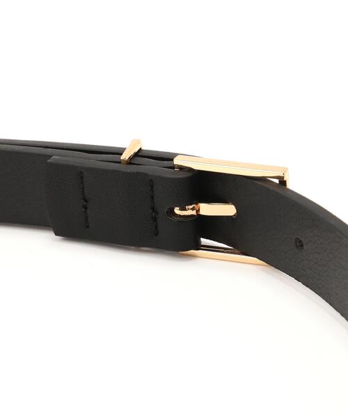 NATURAL BEAUTY BASIC（ナチュラルビューティーベーシック）の「◇ピンバックルベルト（ベルト・レディース・ブラウン/ブラック・FREE）」の6枚目の写真