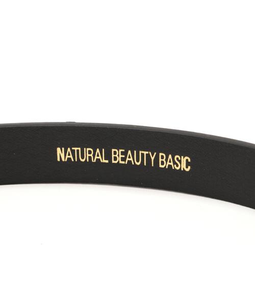 NATURAL BEAUTY BASIC（ナチュラルビューティーベーシック）の「◇ピンバックルベルト（ベルト・レディース・ブラウン/ブラック・FREE）」の7枚目の写真