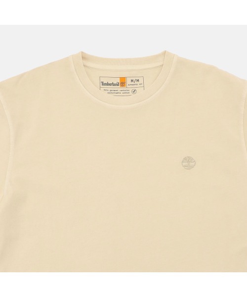 Timberland（ティンバーランド）の「ガーメント ダイ 半袖 Tシャツ メンズ（Tシャツ/カットソー・メンズ・セージグリーン・LARGE/MEDIUM/X-LARGE/XX-LARGE）」の3枚目の写真