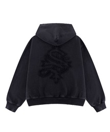 SUPPLIER（サプライヤー）の「ジップフーディ｜Distressed Cross Zip Hoodie｜SUPPLIER（パーカー）」