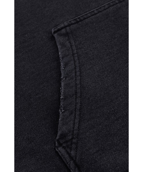SUPPLIER（サプライヤー）の「ジップフーディ｜Distressed Cross Zip Hoodie｜SUPPLIER（パーカー・メンズ・ブラック/グリーン・XX-LARGE/SMALL/MEDIUM/LARGE/X-LARGE）」の14枚目の写真