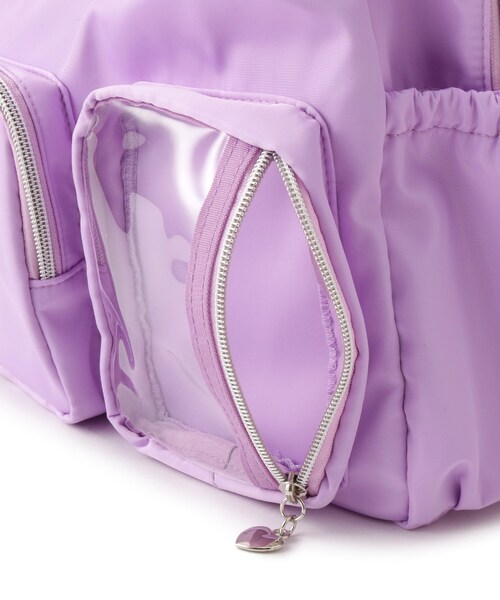 SHOO・LA・RUE（シューラルー）の「ハートカラビナリュック（バックパック/リュック・キッズ・サックスブルー/パープル・00）」の13枚目の写真