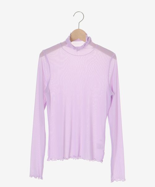 le.coeur blanc（ルクールブラン）の「シアータートル（Tシャツ/カットソー・レディース・ブラック/ホワイト/グレー/オフホワイト/ラベンダー・38）」の8枚目の写真