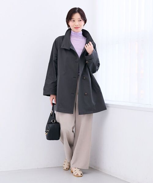 le.coeur blanc（ルクールブラン）の「シアータートル（Tシャツ/カットソー・レディース・ブラック/ホワイト/グレー/オフホワイト/ラベンダー・38）」の17枚目の写真