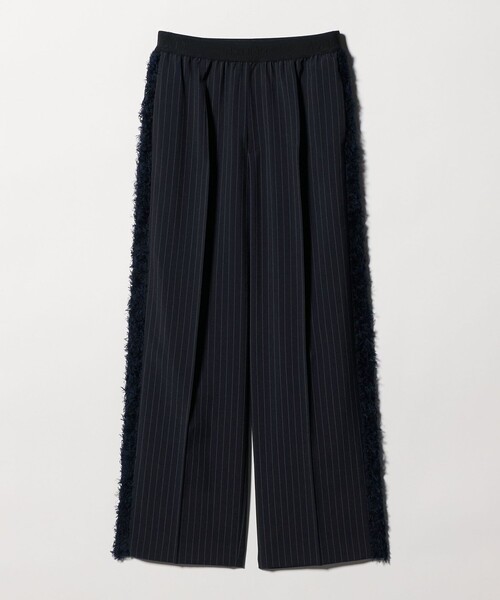 ASTRAET(アストラット)の「<ASTRAET>ストライプxカットジャガード ソクショウ パンツ(その他パンツ・レディース・ベージュ/ネイビー・00/1/0)」の15枚目の写真