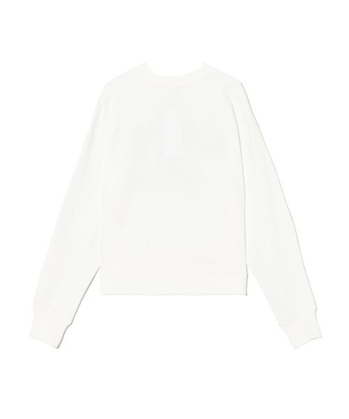 APEE BY A BATHING APE(エイピーバイアベイシングエイプ)の「APPLIQUE PATCH AND HEART EMBROIDERY SWEAT SHIRT(スウェット・レディース・グレー/ホワイト/ネイビー・SMALL/X-SMALL)」の7枚目の写真